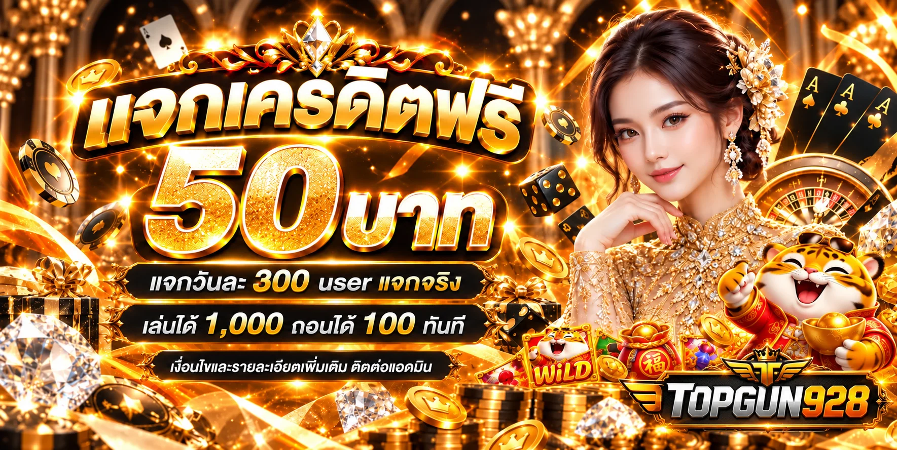 TOPGUN928 สล็อตออนไลน์และรายละเอียดเครดิตฟรี